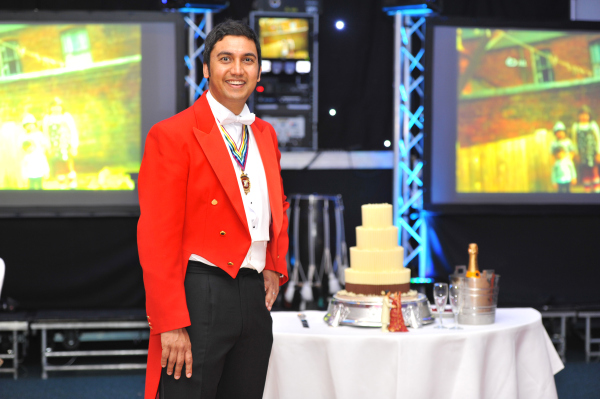 Raaj Shamji The modern Asian Toastmaster and Master of Ceremonies. Raaj is an experienced modern Toastmaster who has an eye for detail.
