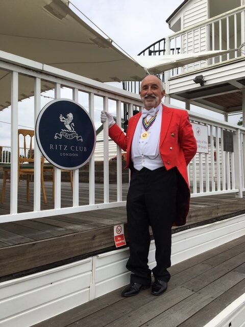 Wedding toastmaster at most exclusive Ham Polo Club frequented by royalty 