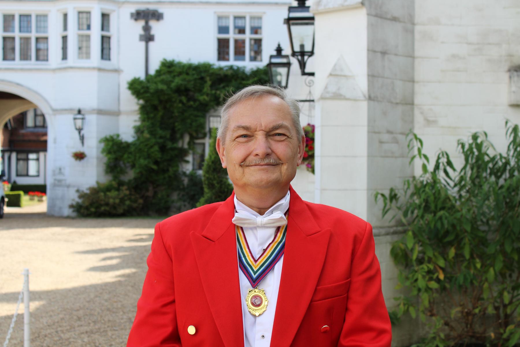 Richard Prunier Richard brings a contemporary outlook and a sense of fun whilst respecting the formal traditions of the Toastmaster.
